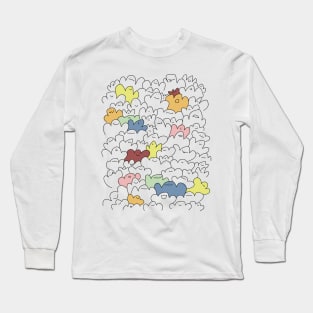 Friendly Ghosts Long Sleeve T-Shirt